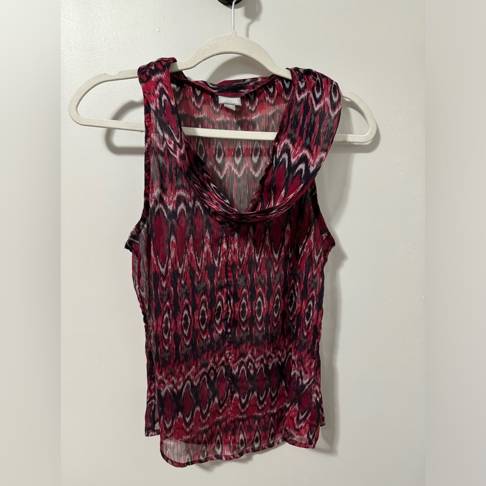 Patterned Sheer Converse Top